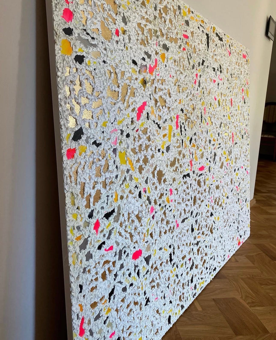 "Mosaic of dreams", 2021, 120x150cm, sold (Greece)