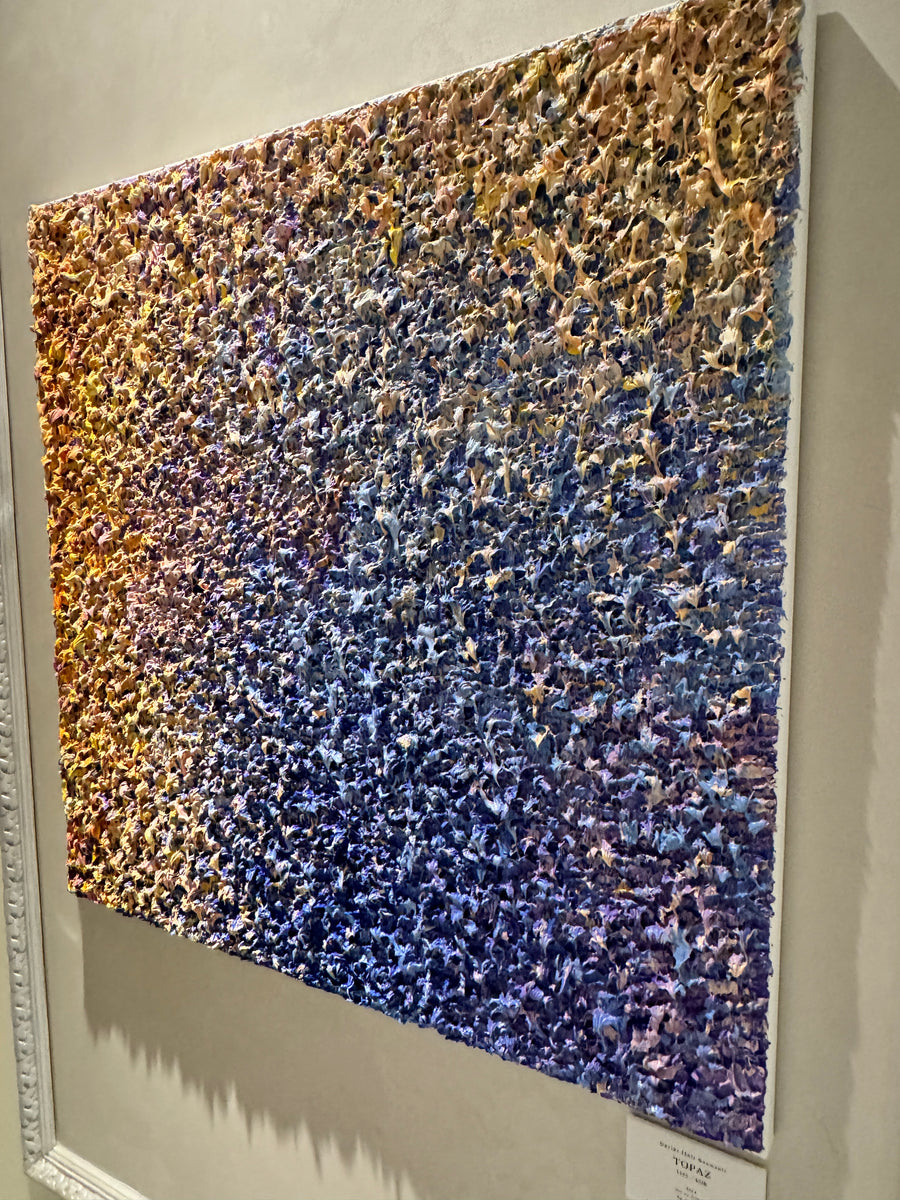 "Topaz", 2024, 90x90cm, sold (Netherlands)