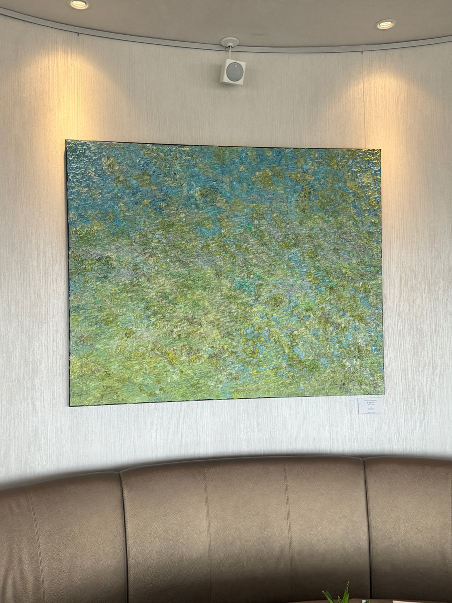 "Earth", 2022, 120x150cm, sold (Portugal)