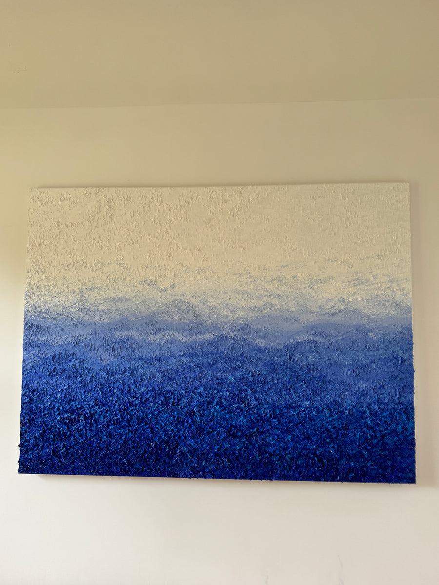"Jūra", 2025, 120x100cm, sold (Latvia)