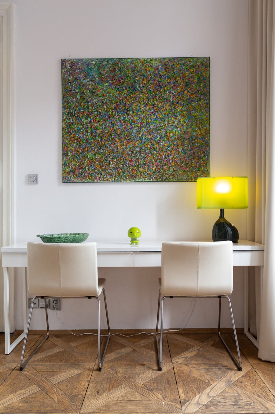"Summertime', 2022, 120x100cm, sold (Czech Republic)